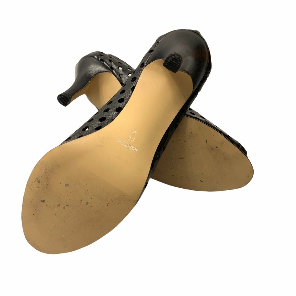 VanEli Perforated Leather Peep Toe Pump 9.5 - Picture 7 of 7